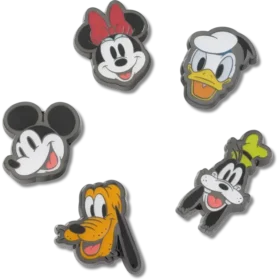 Mickey & Friends Elevated 5-pakning med Jibbitz-skocharms