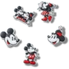 Mickey og Minnie PVC 5-pakning Jibbitz-charms