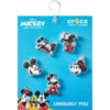 Mickey og Minnie PVC 5-pakning Jibbitz-charms