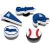 MLB Los Angeles Dodgers 5-pakning Jibbitz-charms