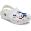 MLB Los Angeles Dodgers 5-pakning Jibbitz-charms