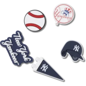 MLB New York Yankees 5-pakning med Jibbitz-charms