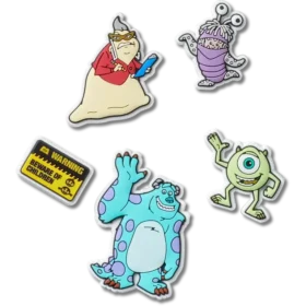 Monsters Inc 5-pakning Jibbitz-charms