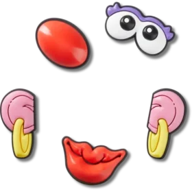 Mrs Potato Head 5-pakning med Jibbitz-charms