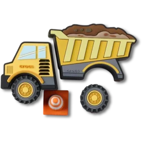 Myo Construction Truck 5-pakning med Jibbitz-charms