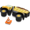Myo Construction Truck 5-pakning med Jibbitz-charms