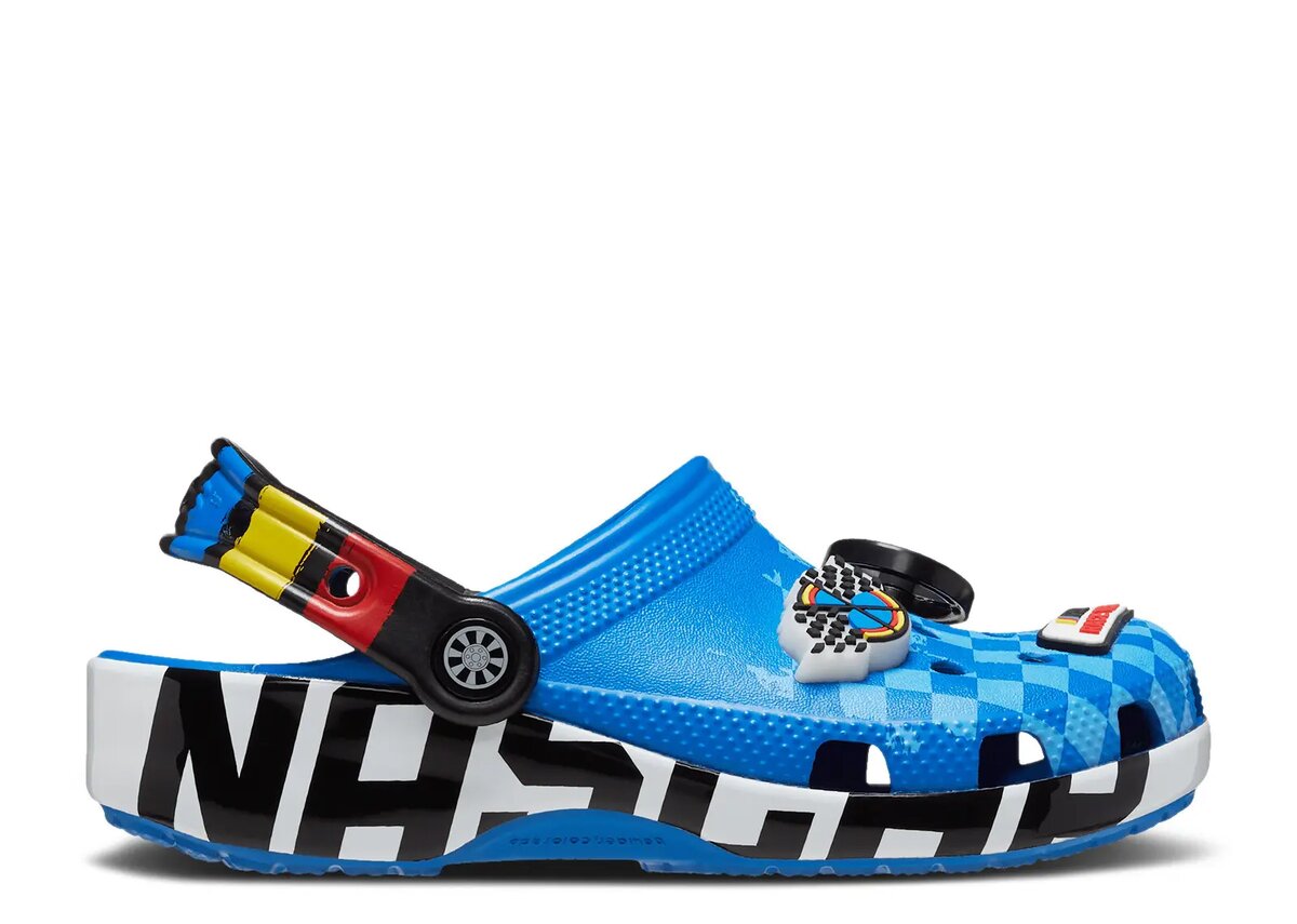 Nascar x Classic Clog Kids «Bright Cobalt» Nascar x Classic Clog Kids «Bright Cobalt»