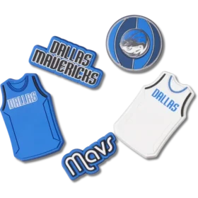 NBA Dallas Mavericks 5-pakning med Jibbitz-charms