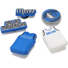 NBA Dallas Mavericks 5-pakning med Jibbitz-charms