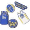 NBA Golden State Warriors 5-pakning med Jibbitz-charms