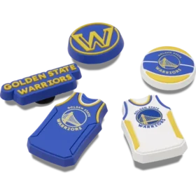 NBA Golden State Warriors 5-pakning med Jibbitz-charms
