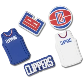 NBA Los Angeles Clippers 5-pakning med Jibbitz-charms