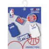 NBA Los Angeles Clippers 5-pakning med Jibbitz-charms