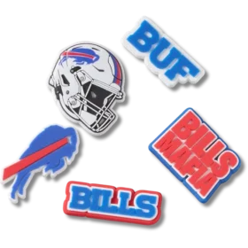 NFL Buffalo Bills 5-pakning med Jibbitz-skocharms