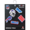 NFL Buffalo Bills 5-pakning med Jibbitz-skocharms