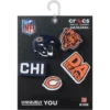 NFL Chicago Bears 5-pakning med Jibbitz-skocharms