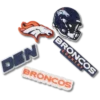 NFL Denver Broncos 5-pakning med Jibbitz-skocharms