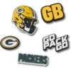 NFL Green Bay Packers 5-pakning med Jibbitz-skocharms