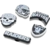 NFL Las Vegas Raiders 5-pakning med Jibbitz-skocharms
