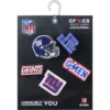 NFL New York Giants 5-pakning med Jibbitz-skocharms