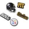 NFL Pittsburgh Steelers 5-pakning med Jibbitz-skocharms