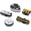 NFL Pittsburgh Steelers 5-pakning med Jibbitz-skocharms