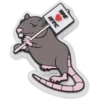 Nyc Rats Run the City Jibbitz™-charms