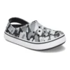 Off Court Printed Clogs «Grey Black White»
