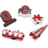 Ohio State University 5-pakning med Jibbitz-charms