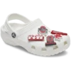 Ohio State University 5-pakning med Jibbitz-charms