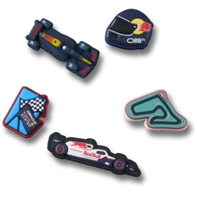 Oracle Red Bull Racing Crocs 5-pakning Jibbitz™-skocharm