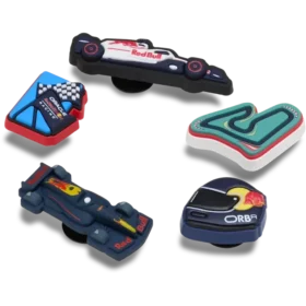 Oracle Red Bull Racing Crocs 5-pakning Jibbitz™-skocharm