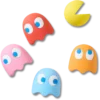 Pacman II 5-pakning med Jibbitz-charms