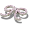 Pink Glittery Bow Jibbitz™-charms