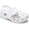 Pink Glittery Bow Jibbitz™-charms