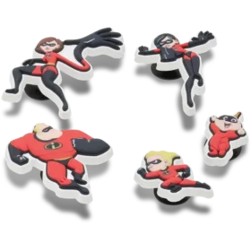 Pixar Incredibles 5-pakning med Jibbitz-charms