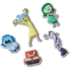Pixar Inside Out 5-pakning med Jibbitz-charms