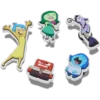 Pixar Inside Out 5-pakning med Jibbitz-charms