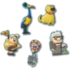 Pixar up 5-pakning Jibbitz-charms