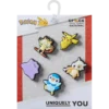 Pokémon-assortert 5-pakning med Jibbitz-charms