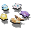 Pokémon Assrtd 5-pakning Jibbitz-charms