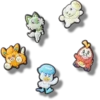 Pokémon Paldea 5-pakning med Jibbitz-charms