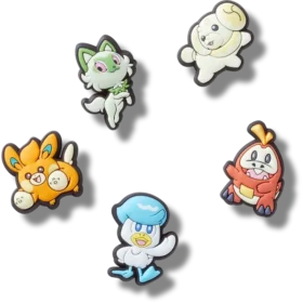 Pokémon Paldea 5-pakning med Jibbitz-charms
