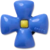 Puffy Blue Flower Jibbitz™-charms