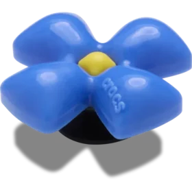Puffy Blue Flower Jibbitz™-charms