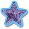 Purple Sequin Star Jibbitz™-charms