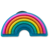 Rainbow Jibbitz-charms