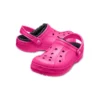 Ralen Lined Clogs «Candy Pink Black»