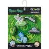 Rick and Morty 5-pakning med Jibbitz-charms