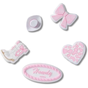 Rodeo Cowgirl 5-pakning med Jibbitz-charms